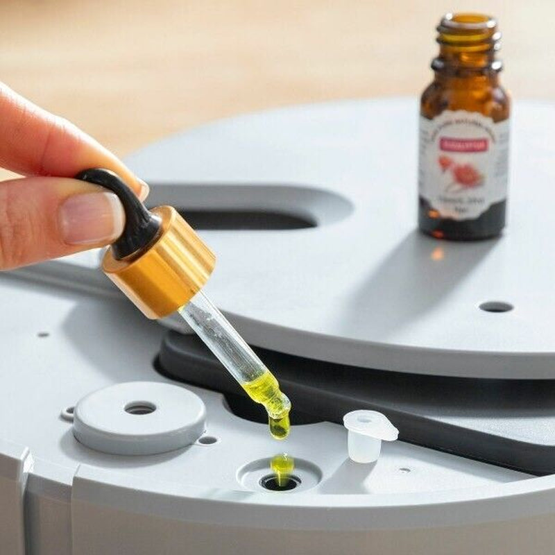 Robot Aspirapolvere Lava Pavimenti per Pulizia 5 in 1 Lucida Disinfetta Luce Uv