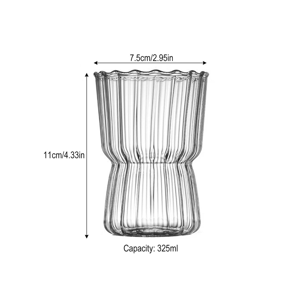 350/500/550/750ML Drinking Glasses Can Shaped Glass Cups with Bamboo Lids and Glass Straws for Beer Iced Coffee Wine Cocktail
