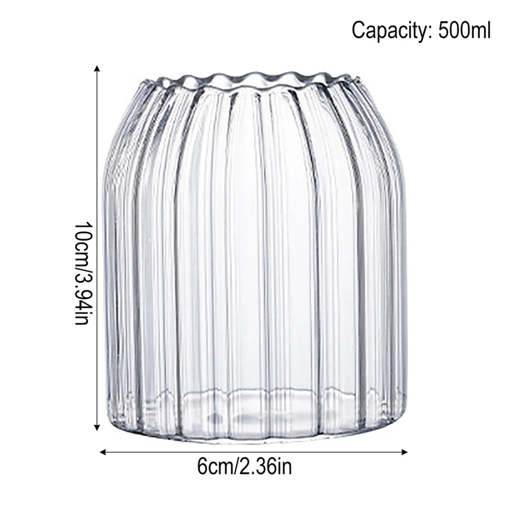 350/500/550/750ML Drinking Glasses Can Shaped Glass Cups with Bamboo Lids and Glass Straws for Beer Iced Coffee Wine Cocktail