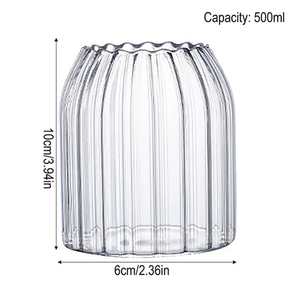 350/500/550/750ML Drinking Glasses Can Shaped Glass Cups with Bamboo Lids and Glass Straws for Beer Iced Coffee Wine Cocktail