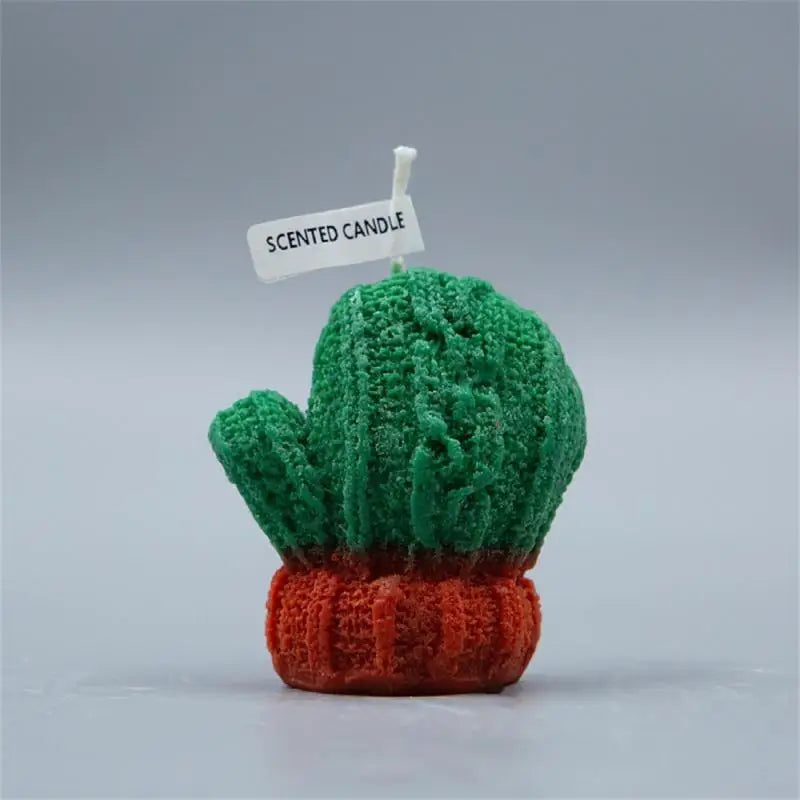 Christmas Scented Candle Creative Mini Gloves Candle Ornaments Christmas Candles for Home New Year Table Decoration Gift